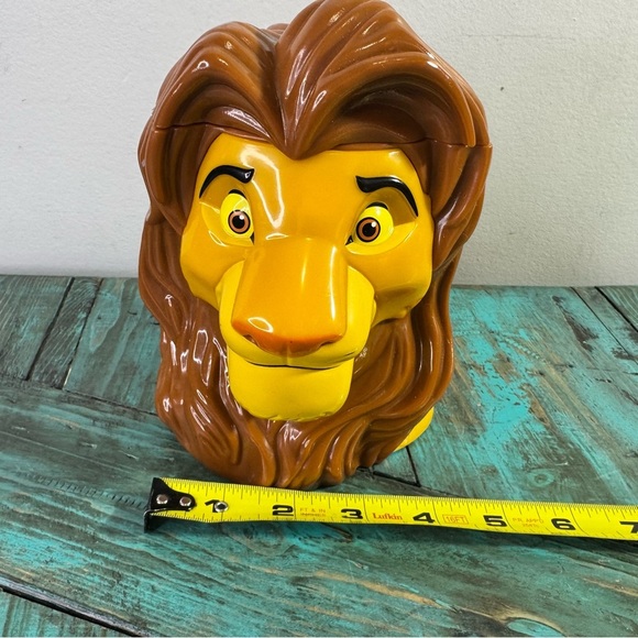 "The Lion King" Vintage 90s Disney On Ice Simba Flip-Top Cup Mug - Picture 12 of 13